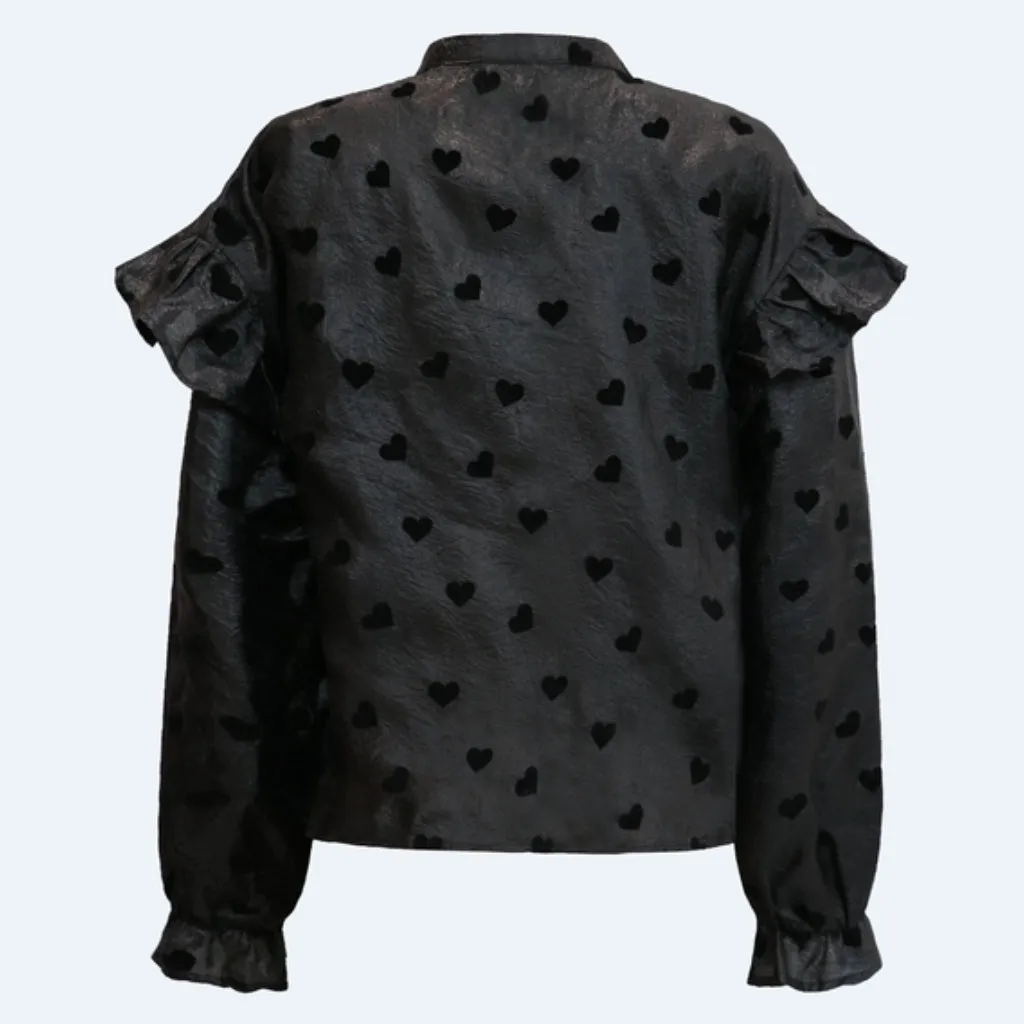LIBERTÉ dame bluse TIA - BLACK HEART