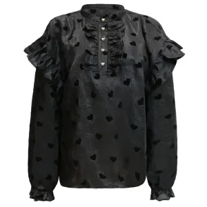 LIBERTÉ dame bluse TIA - BLACK HEART