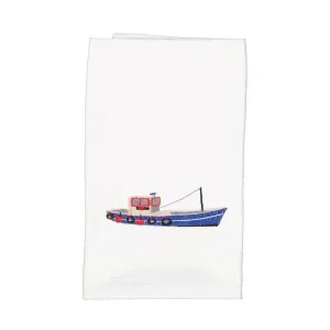 Linen House Fishing Boat Tea Towel