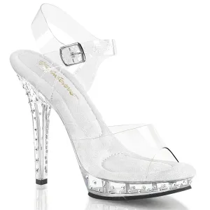 Lip-108SDT/C/M Clear/clear  Heels