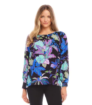 Long Sleeve Peasant Top
