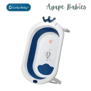 Lucky Baby Crown Collapsible Bath Tub - Blue