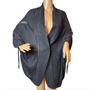 Lululemon Breeze Easy Wrap. Grey. Cashmere blend.