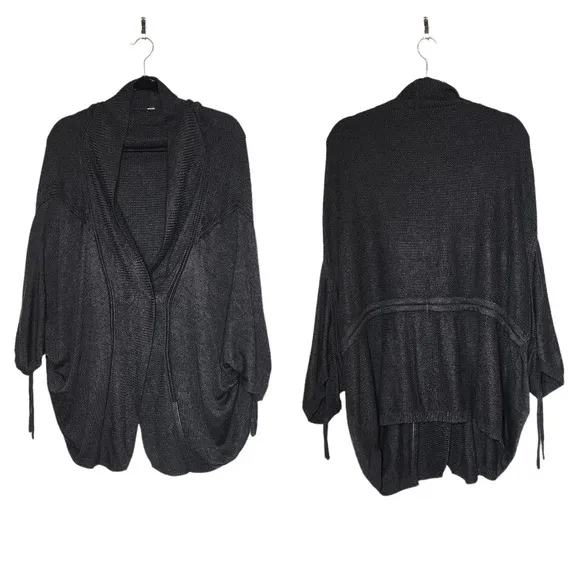 Lululemon Breeze Easy Wrap. Grey. Cashmere blend.