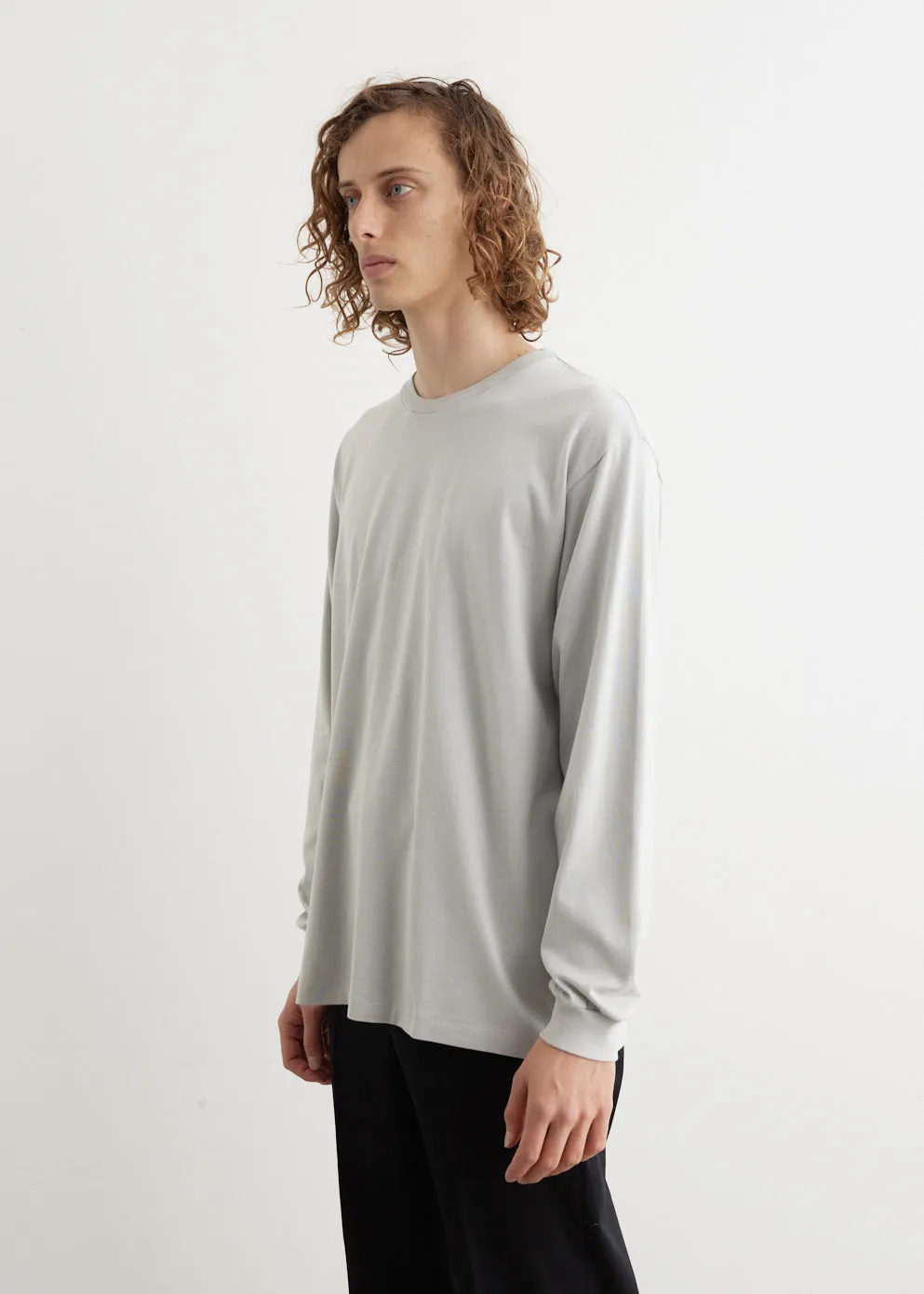 Luster Plaiting Long Sleeve T-Shirt