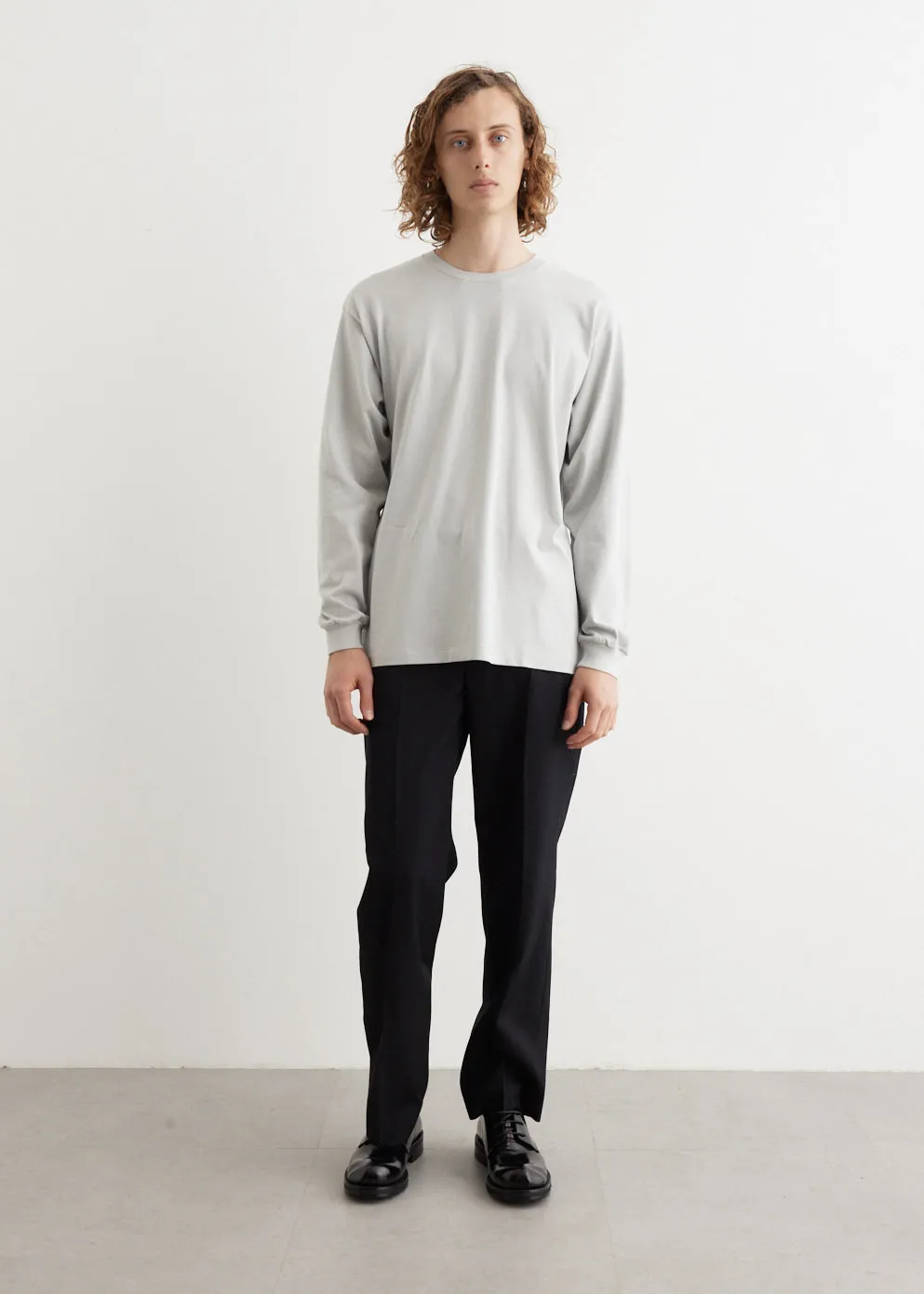 Luster Plaiting Long Sleeve T-Shirt