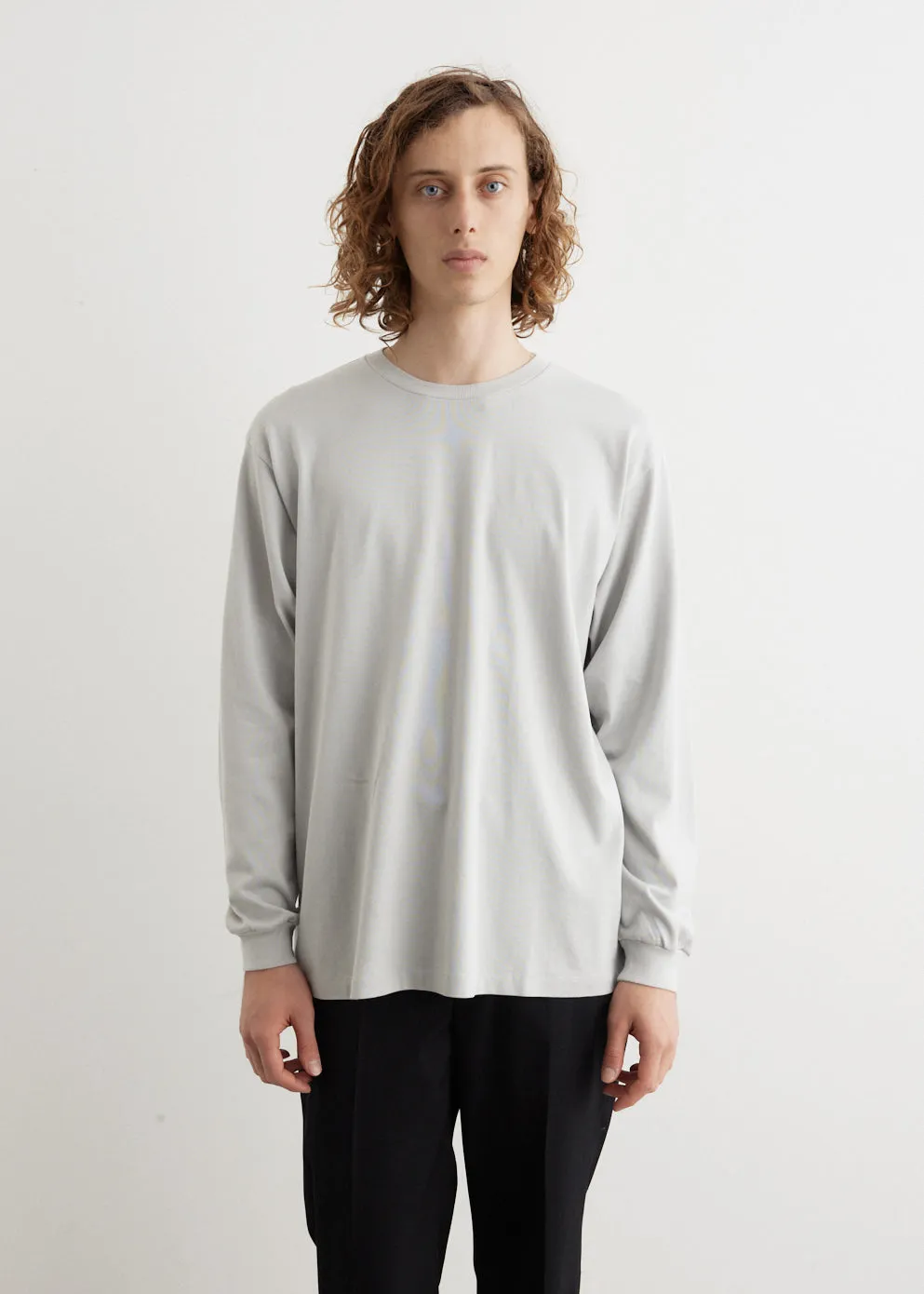 Luster Plaiting Long Sleeve T-Shirt