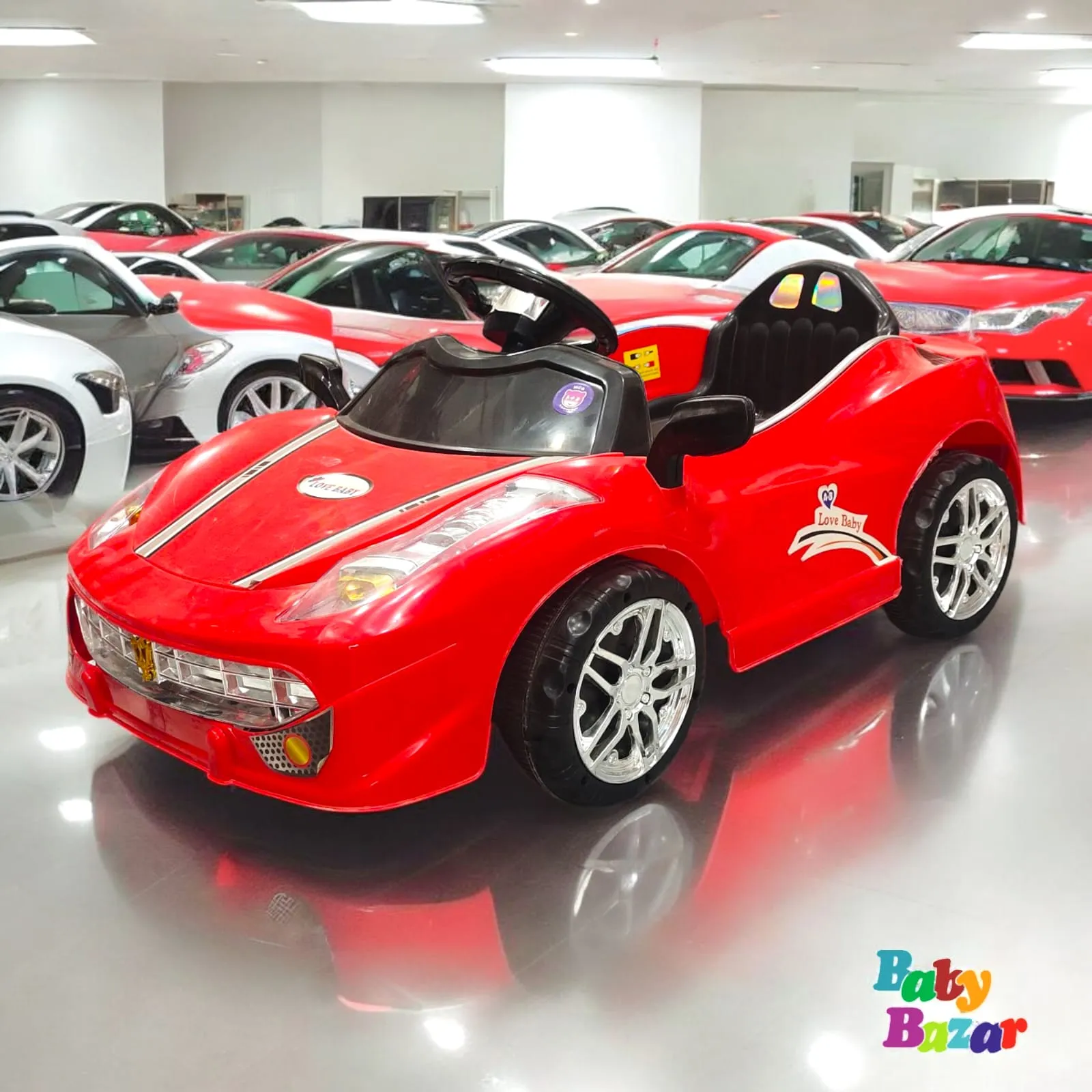 Luxury Ride-On Sports Car for Kids – Stylish & Fun