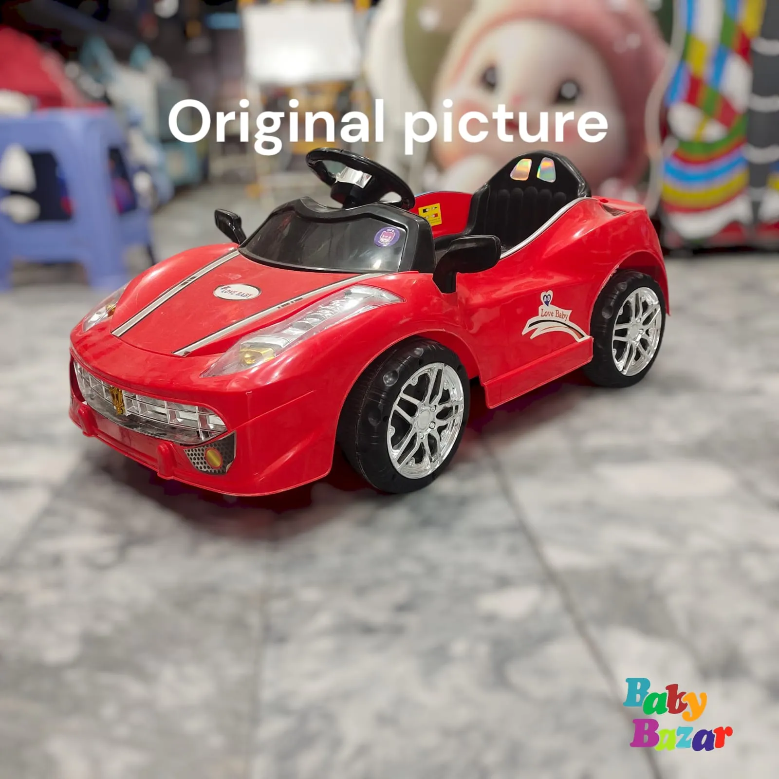 Luxury Ride-On Sports Car for Kids – Stylish & Fun
