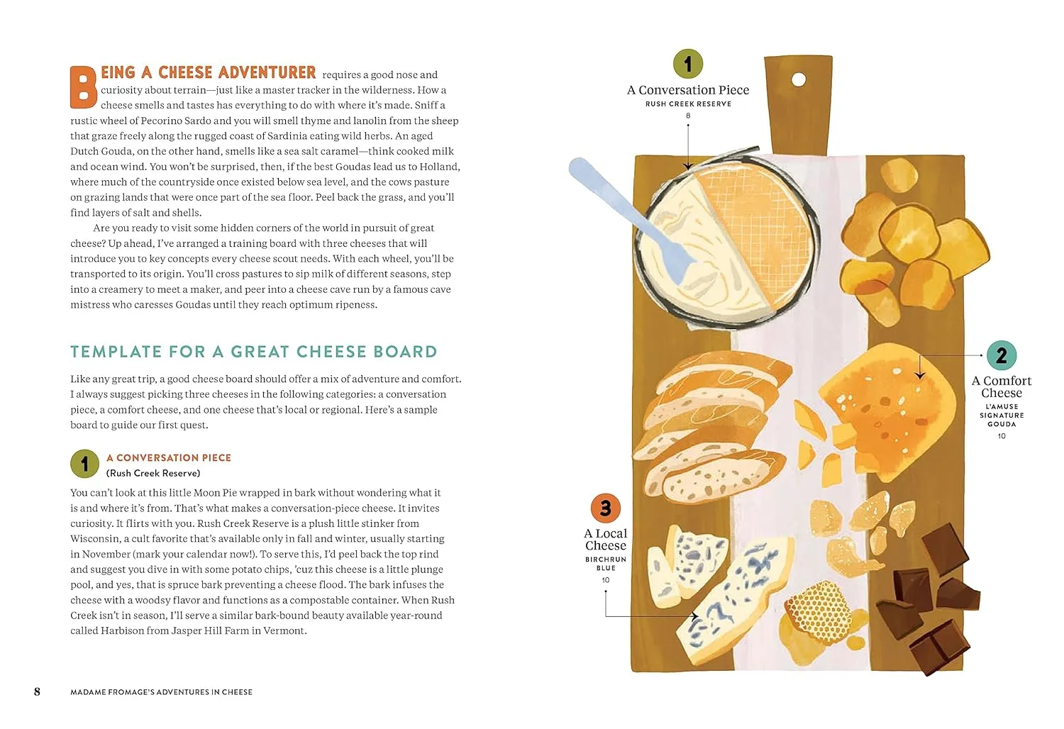 Madame Fromage's Adventures in Cheese