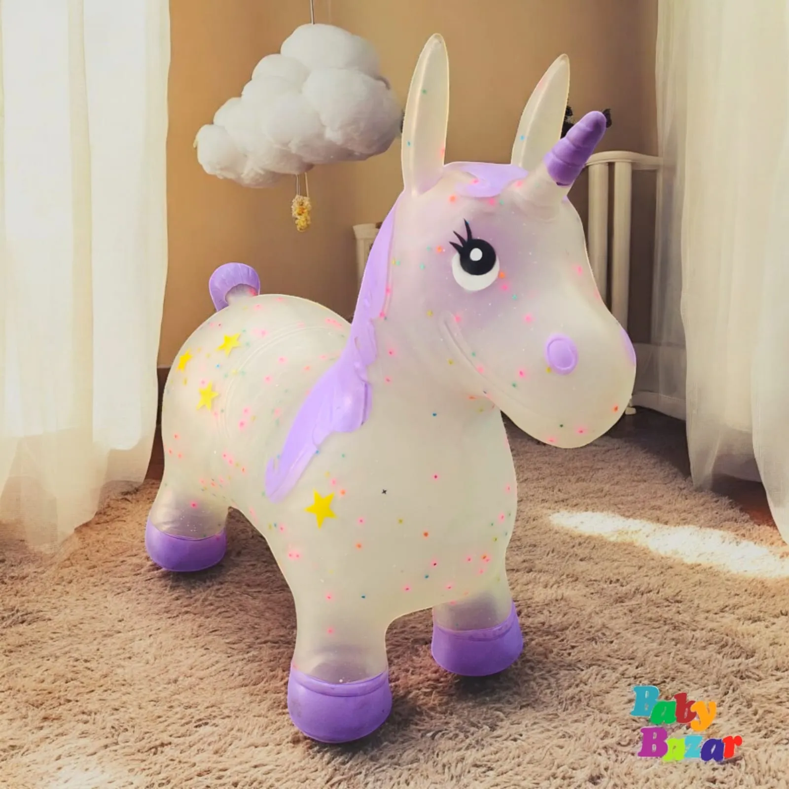 Magical Unicorn Horse – Soft Silicone Rubber Toy