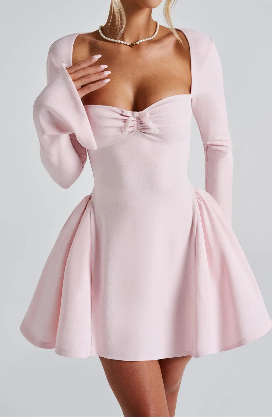 Maite mini dress - Blush