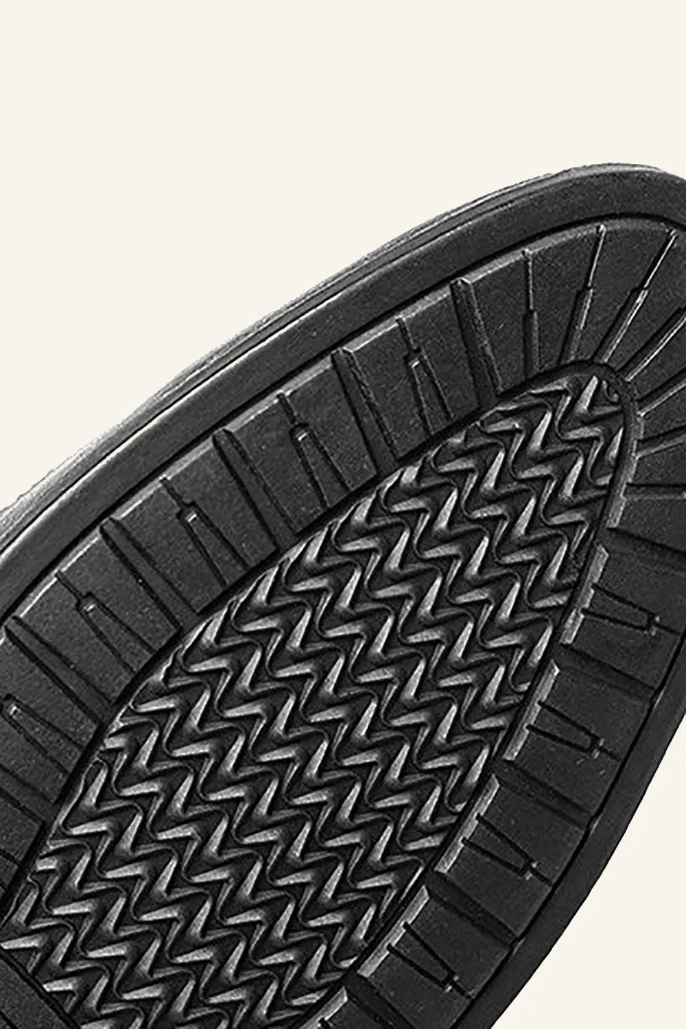 Men's Shallow Black Tassel Shoes