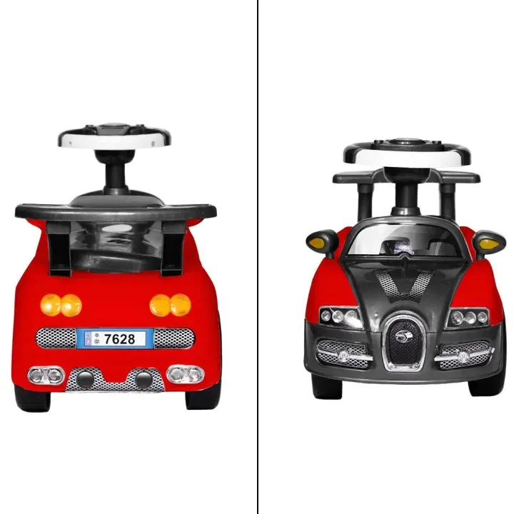 Mercedes Benzz Kids Push Car, Fun Play For Toddlers comes with Flashing Light & Melody Music, Mercedes Ride On Car