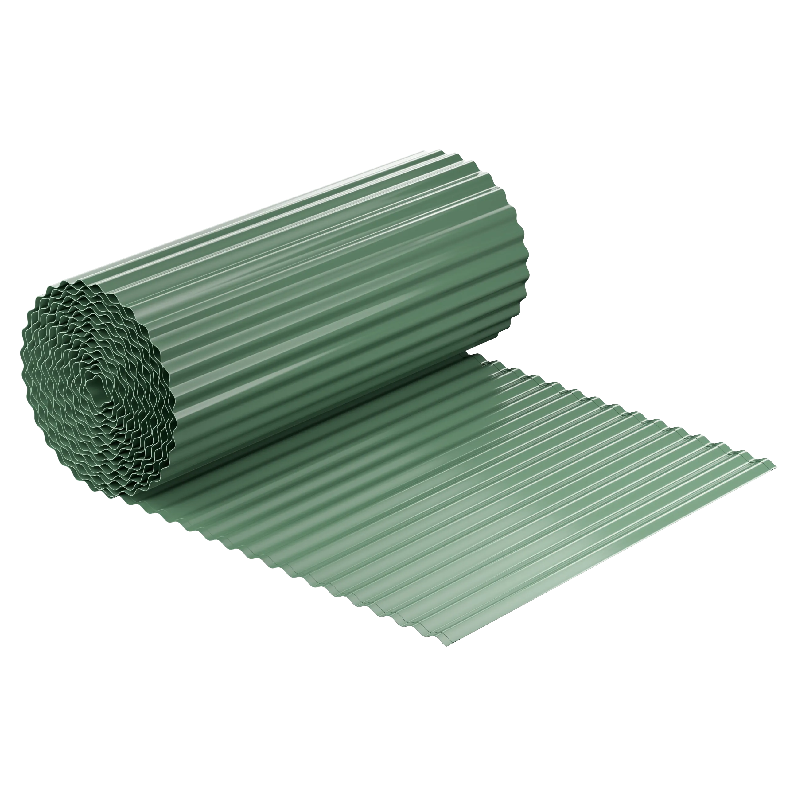 Metal Corrugated Garden Edging