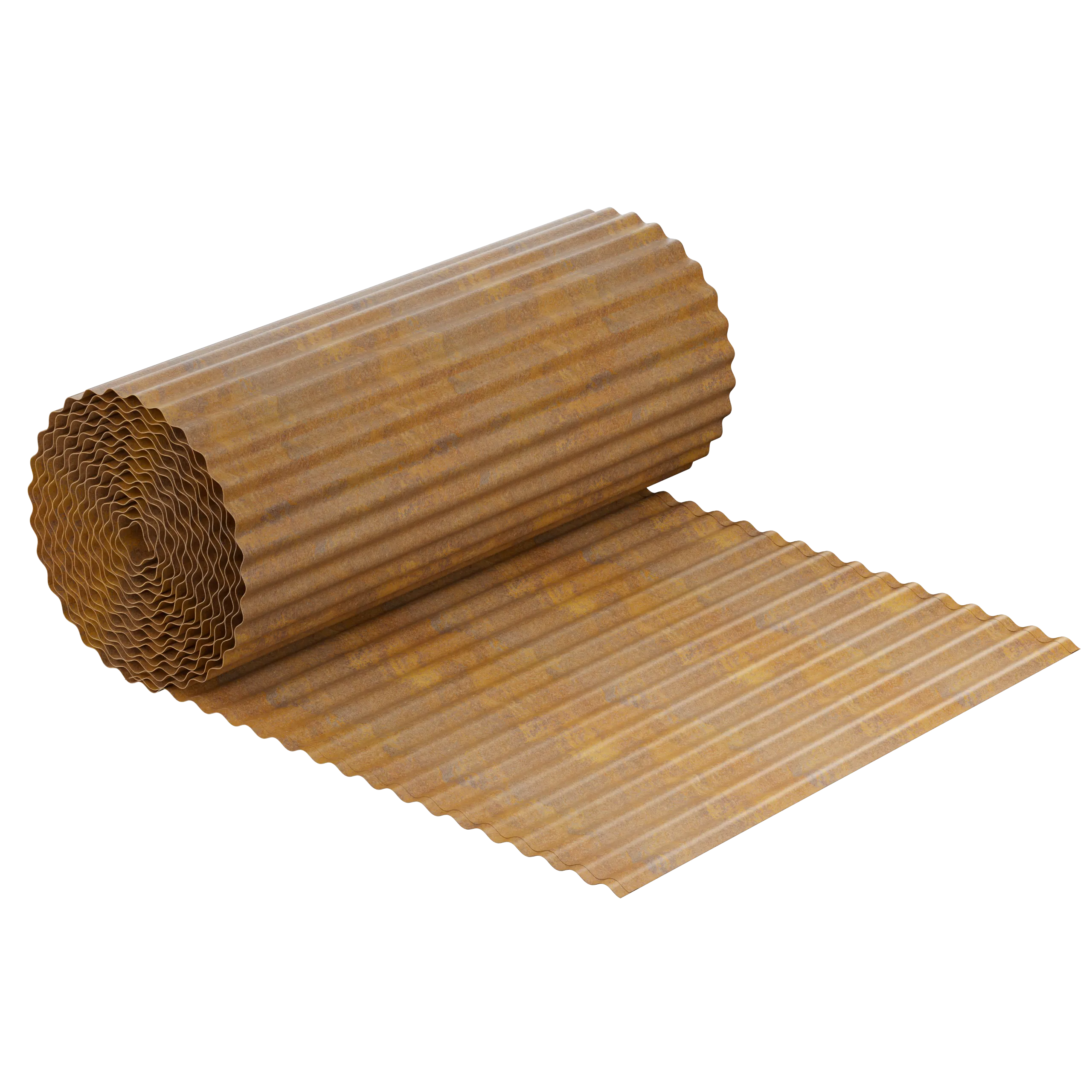 Metal Corrugated Garden Edging