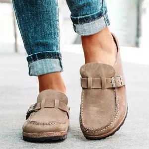 Mila | Suede Slip-Ons