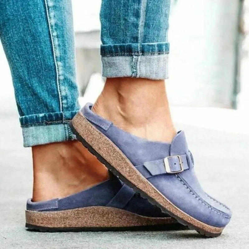 Mila | Suede Slip-Ons