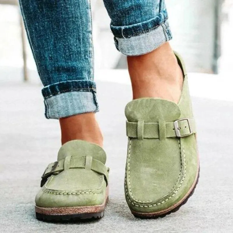Mila | Suede Slip-Ons
