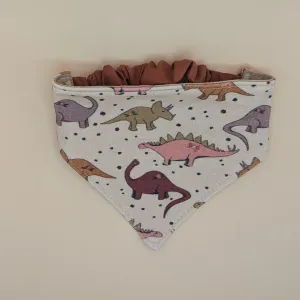 Mini floral Dino Scrunchie Bandana