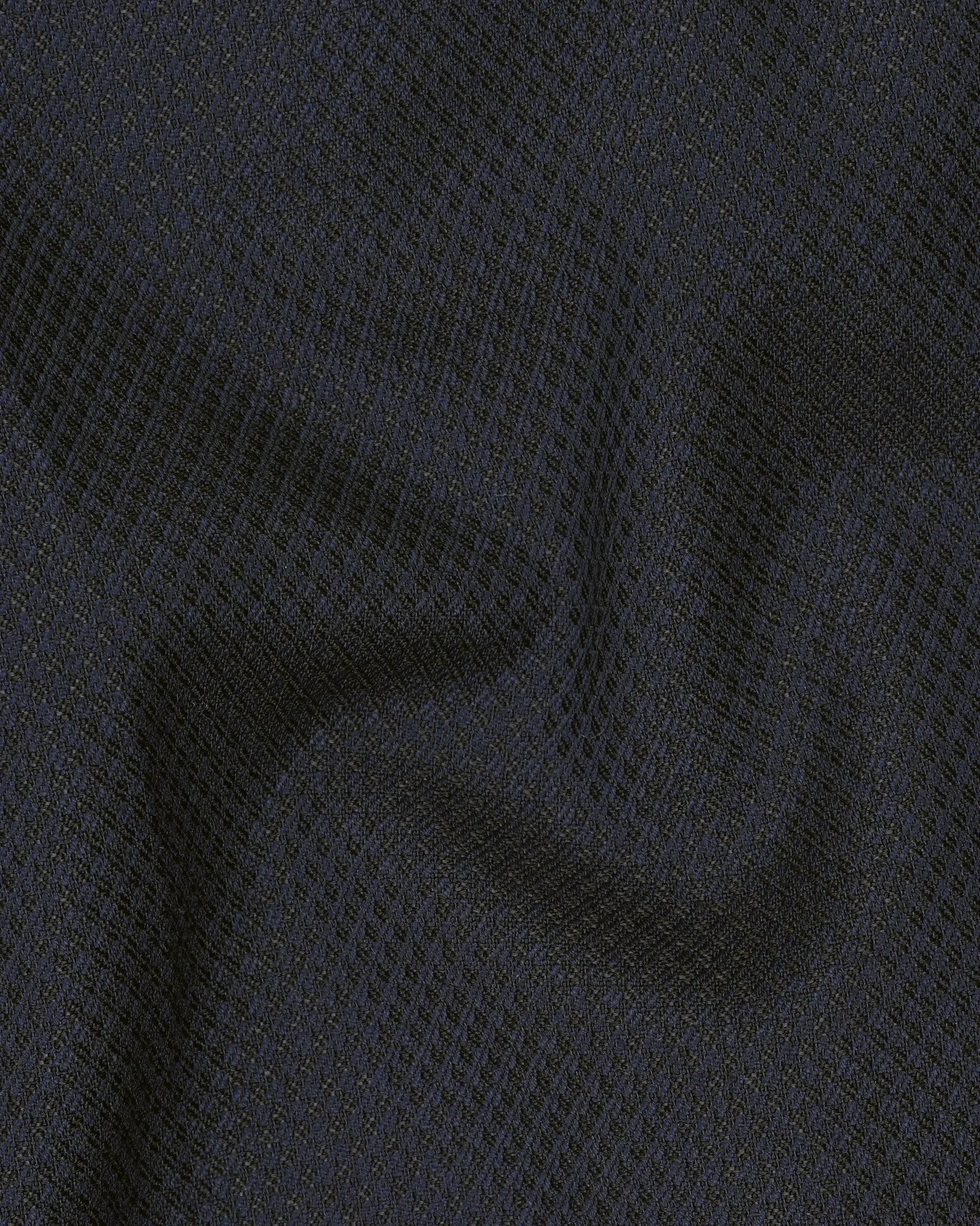Mirage Blue Diamond Textured Waistcoat