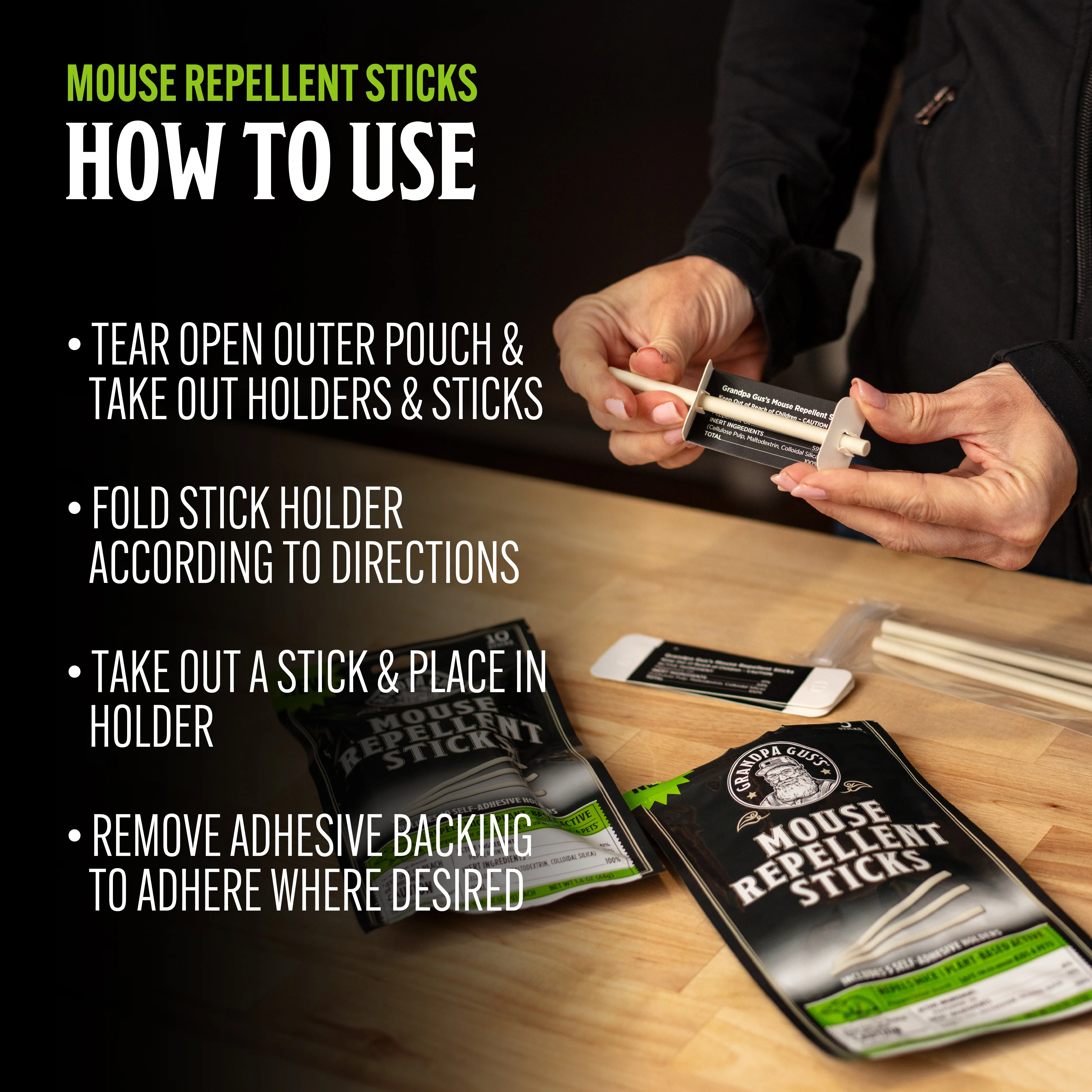 Mouse Repellent Sticks