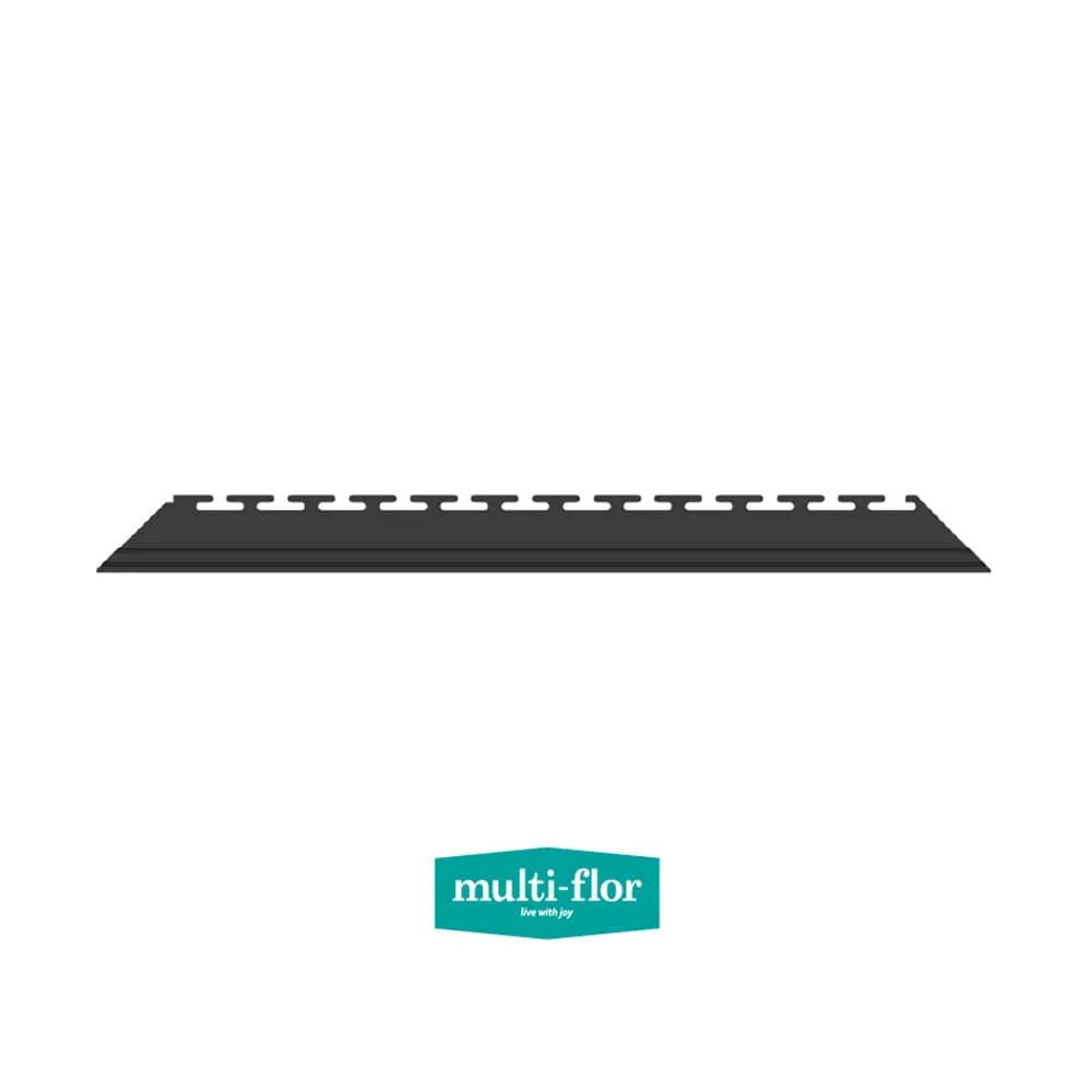 Multi-Flor Multi-Lock Medallion Interlocking DIY 1 m2 (4 Tiles) Black
