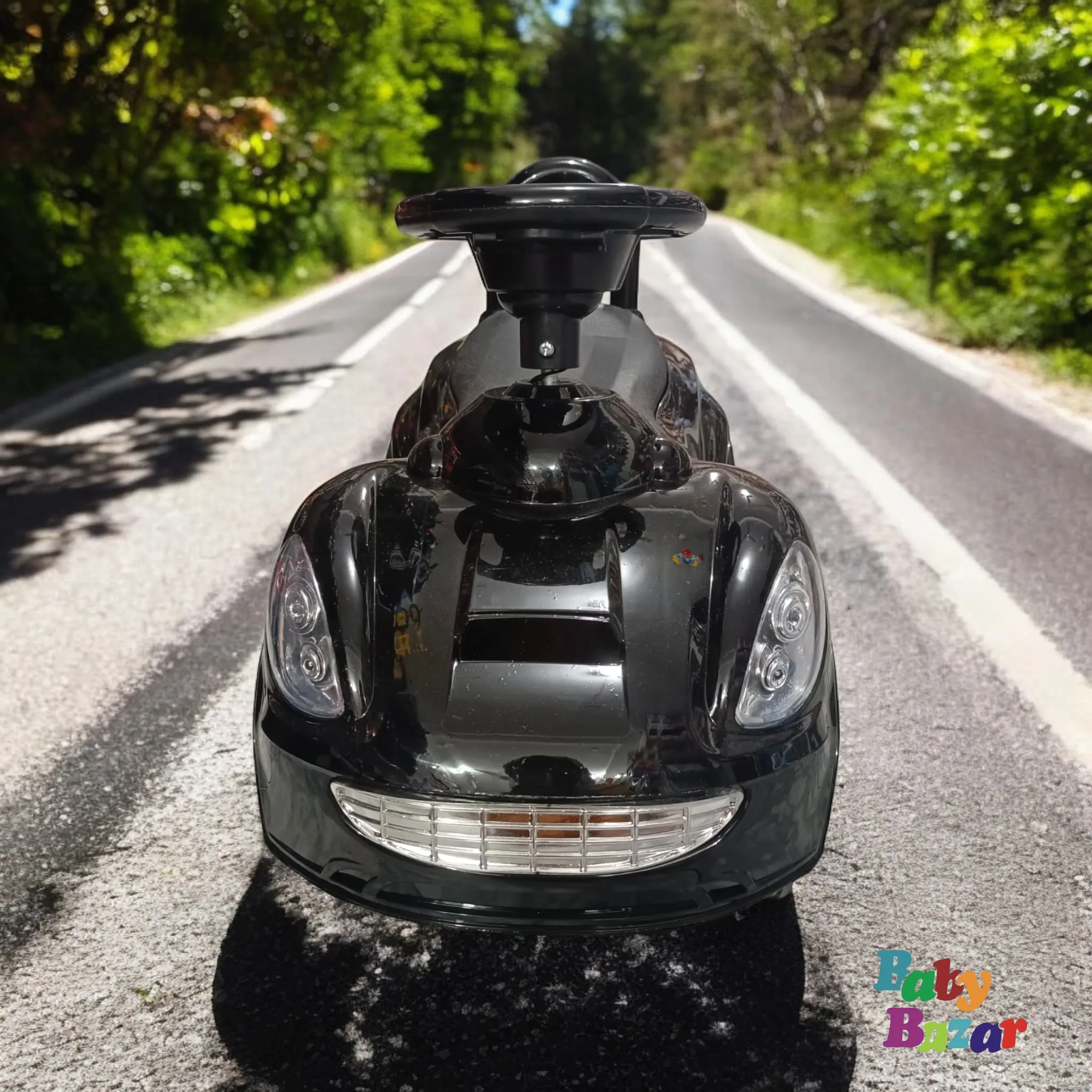 New Style Ride On Push Car For Kids - Black