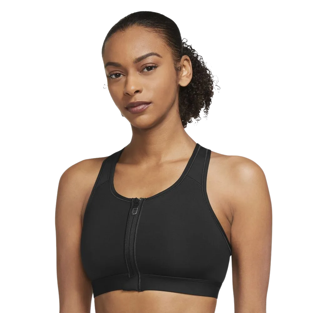 Nike Dri-FIT Swoosh Zip-Front Womens Bra