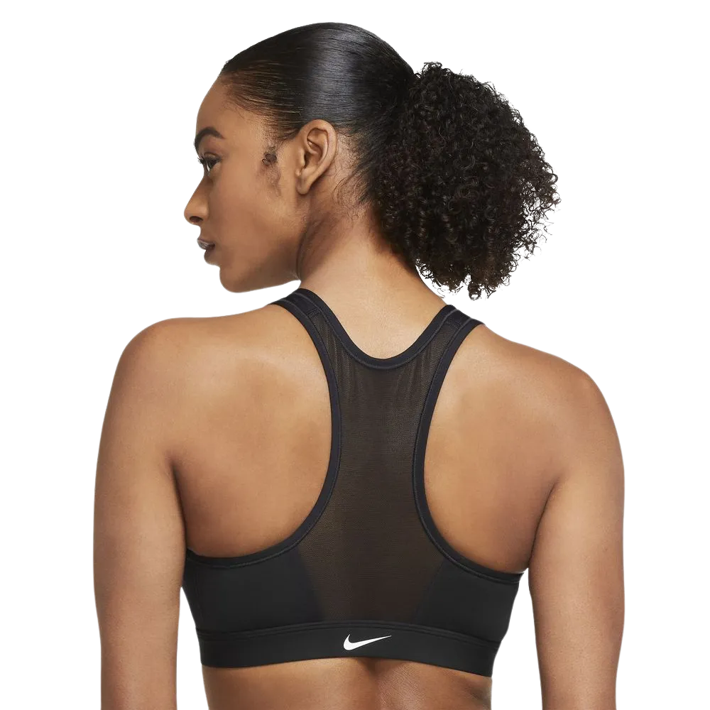 Nike Dri-FIT Swoosh Zip-Front Womens Bra