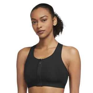 Nike Dri-FIT Swoosh Zip-Front Womens Bra