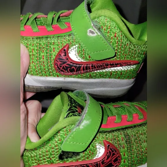 Nike Lebron XX (PS) Green apple/Reflect Silver/ Little Kids 12c