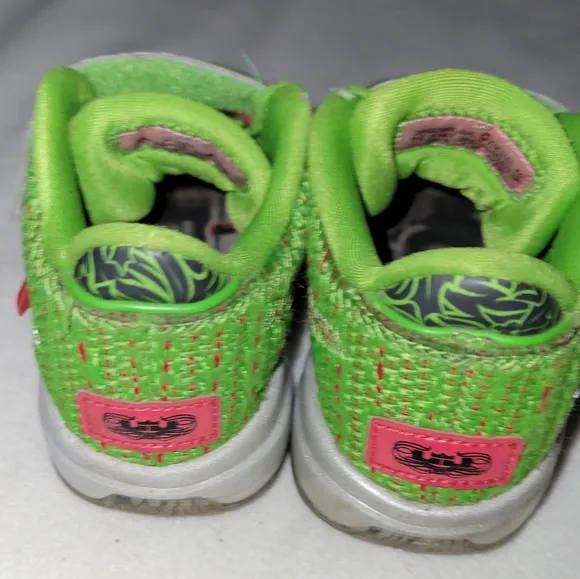Nike Lebron XX (PS) Green apple/Reflect Silver/ Little Kids 12c