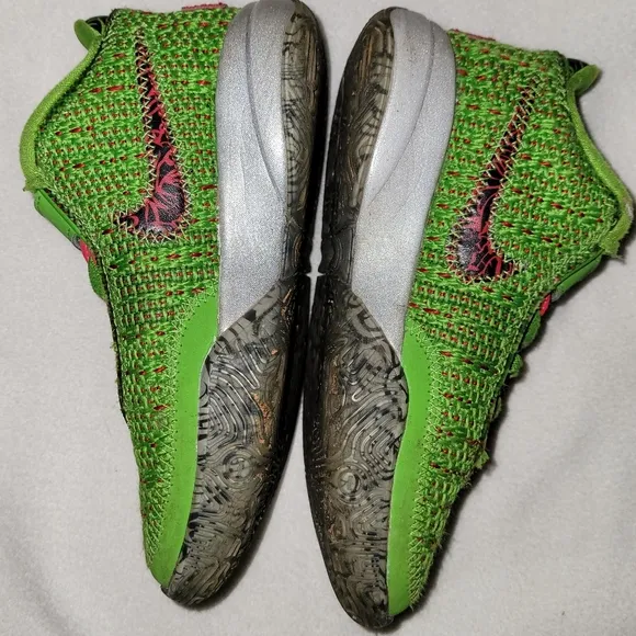Nike Lebron XX (PS) Green apple/Reflect Silver/ Little Kids 12c