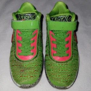 Nike Lebron XX (PS) Green apple/Reflect Silver/ Little Kids 12c