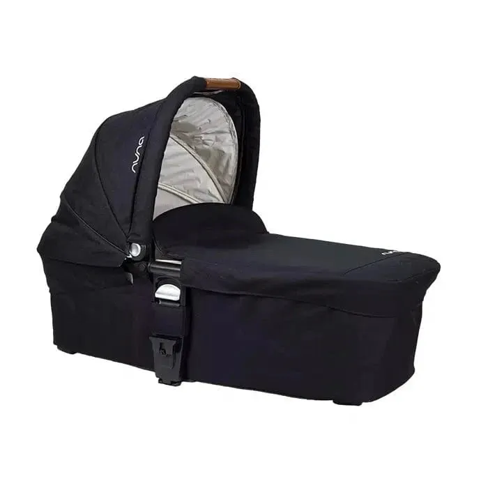 Nuna MIXX Next Carrycot - Caviar (Tan Leatherette)