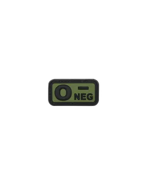 O- (Neg) Blood Type Patch
