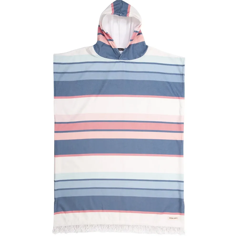 O&E WOMENS SUNKISSED LIGHTWEIGHT HOODED PONCHO