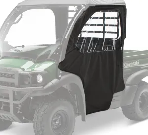 OEM Kawasaki Soft Cab Doors - Black 999940911