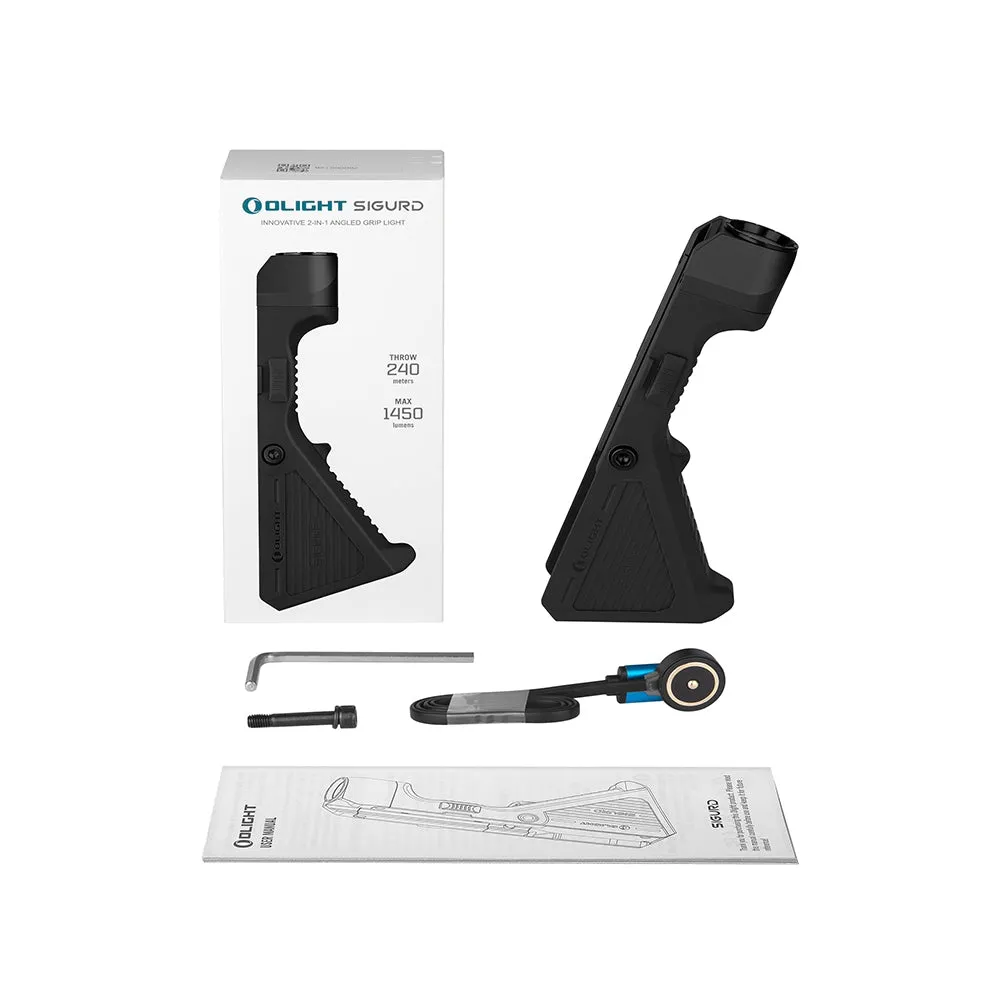 OLIGHT Rifle Flashlight SIGURD 1450 lm, RIS Mount - Black