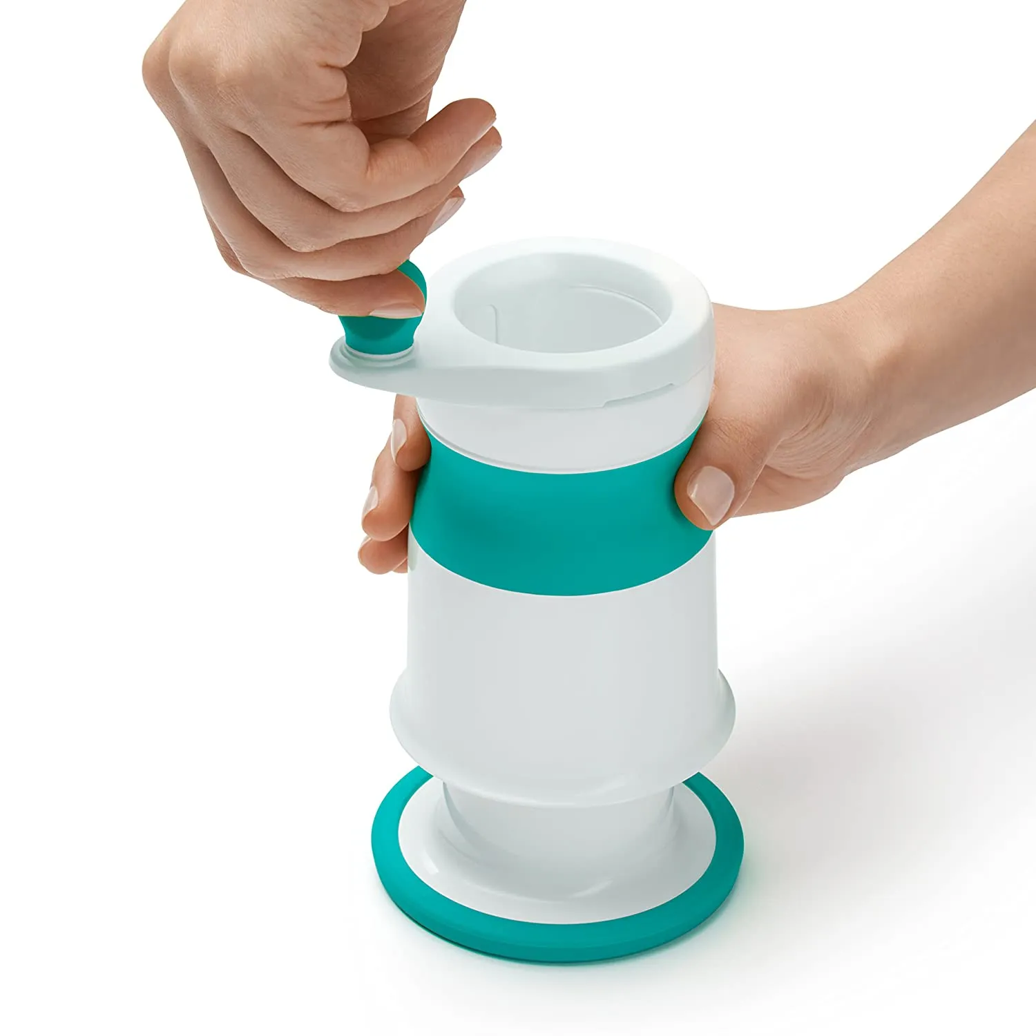 OXO TOT Mash Maker Baby Food Mill - Teal