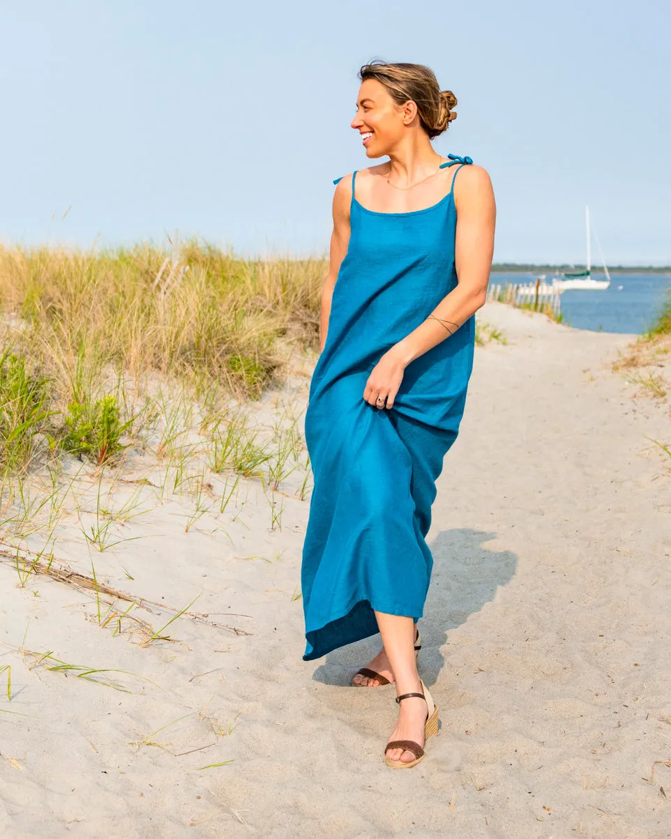 Pacific Linen Maxi Dress