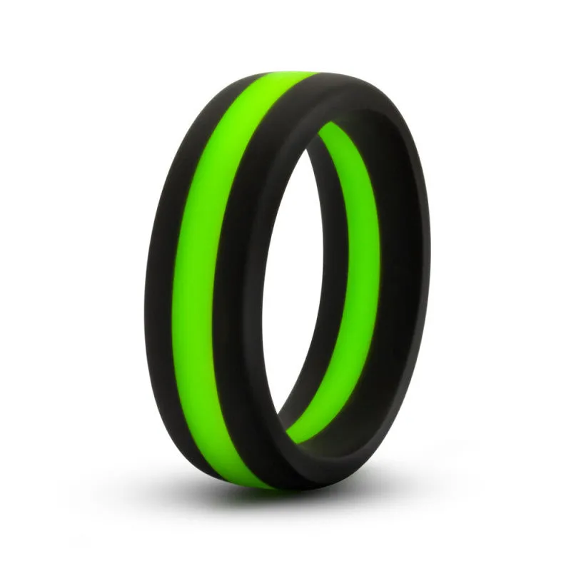 Performance - Silicone Go Pro  Ring -  Black/green/black