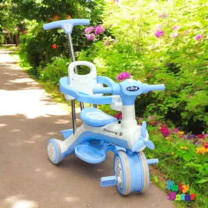Premium 3-in-1 Kids Tricycle with Safety Seat and Push Handle – Perfect for Outdoor Fun
