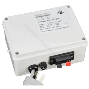 Premium Air Switch Box for 12V Lights - Single