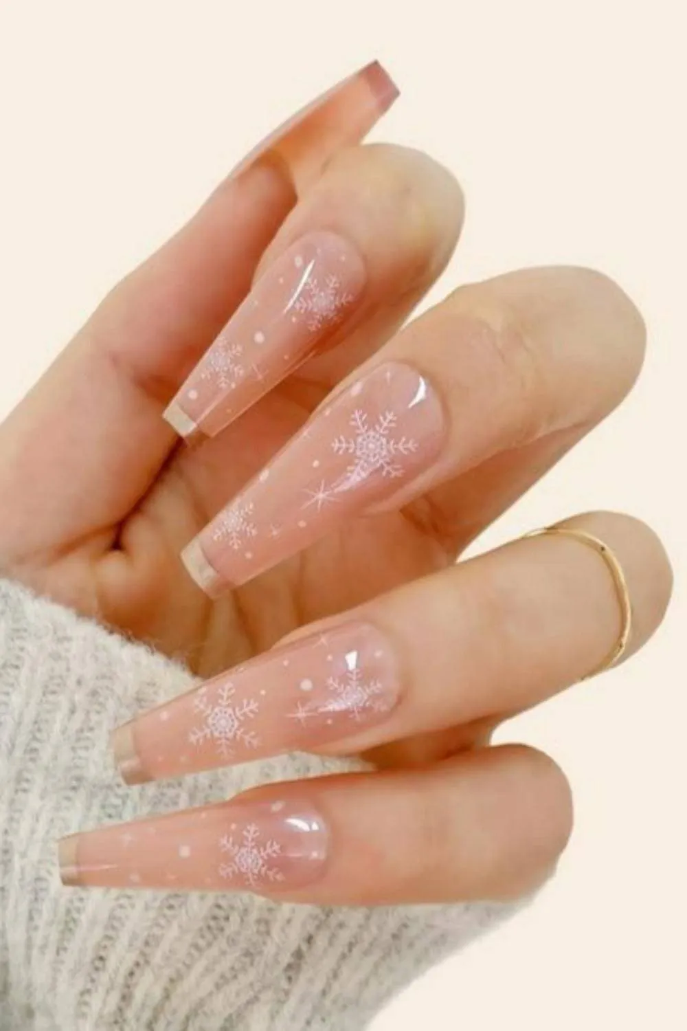 Press On Nails Matte Glossy Neon French Tip Coffin Nail Kit