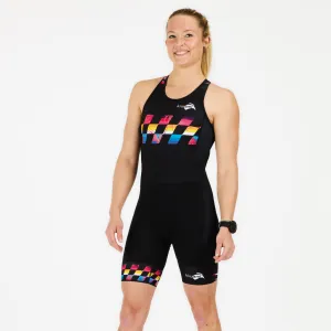 PRIMA 2 RACE OPENBACK TRISUIT FINISHER BLACK