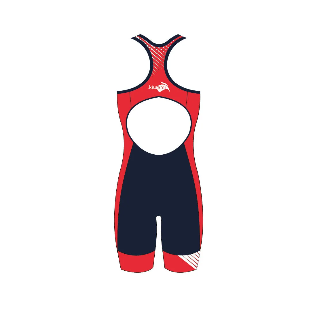 PRIMA 2 RACE OPENBACK TRISUIT NAVY RED