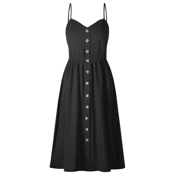 Printing Slip Dress