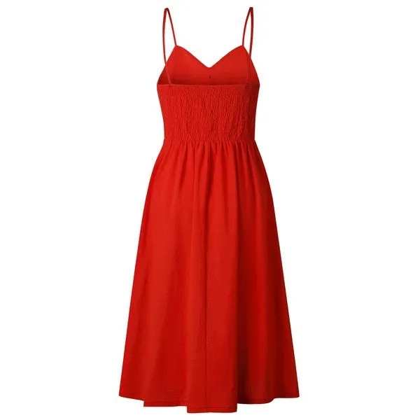 Printing Slip Dress